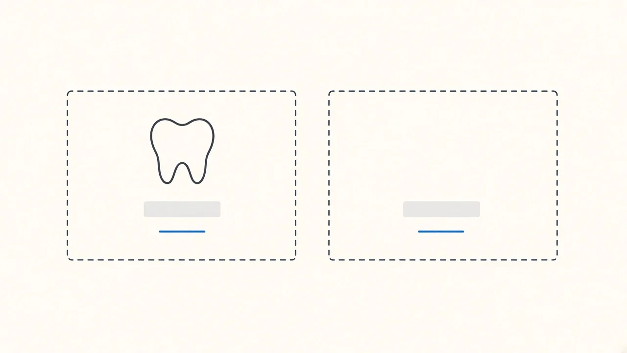 Dental clinic Google Business Profile missing categories and services